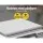 Emajin 40KG Digital Kitchen Scale - Precision LCD, 1g Increment, Stainless Steel Platform, Waterproof Keyboard