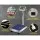 Emajin Digital Platform Scale 150KG - Stainless Steel, LCD, Waterproof, Rechargeable Battery, 50x40cm Platform