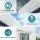 Instahut Transparent PET Polycarbonate Window Door Awning 0.4m x 1m UV Rain Resistant Modern Canopy Cover