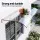 Instahut 0.4m x 2m Transparent PET Polycarbonate Window and Door Awning DIY Canopy 0.4x2m Clear Panel