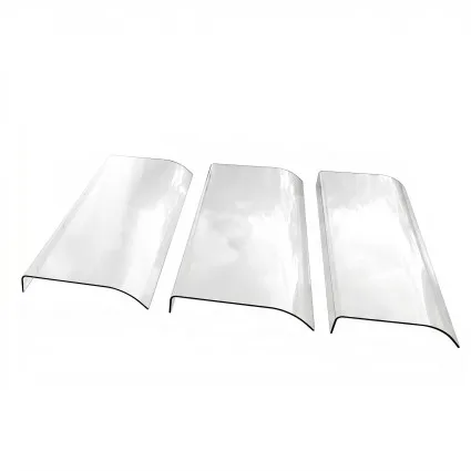 Instahut 0.4m x 3m Transparent PET Polycarbonate Window Door Awning UV Rain Resistant Modern Design (3m)