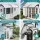 Instahut 0.8m x 2m Transparent Window Door Awning PC Panel Aluminium Bars Black Brackets UV Rain Resistant