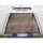 Instahut 1.5x3M Brown Awning Canopy, UV & Rain Resistant, PC Panel, Black Plastic Frame, Door/Window Cover