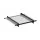 Instahut 1m x 1m Transparent Polycarbonate Window & Door Awning - Metal Frame, UV Resistant, Easy DIY Installation