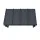 Instahut Window and Door Awning Canopy Metal Frame UV Rain Resistant Black
