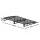 Instahut 1m x 2m Grey Window Door Awning Canopy - Solid Polycarbonate Panel with Metal Frame, UV & Rain Resistant