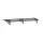 Instahut 1m x 2m Grey Window Door Awning Canopy - Solid Polycarbonate Panel with Metal Frame, UV & Rain Resistant