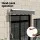 Instahut Retractable Folding Arm Awning 2m x 1.5m Manual Grey 300gsm Polyester Sunshade with Wall Brackets