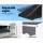 Instahut Retractable Folding Arm Awning 2.5Mx2M Grey | UV-Resistant Polyester Shade with Aluminium Frame & Hand Crank