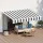Instahut Retractable Folding Arm Awning - 2.5Mx2M Grey White Sunshade, UV-Resistant, Polyester & Aluminium Frame