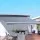 Instahut Retractable Folding Arm Awning, Manual Sunshade, 3Mx2.5M, Pearl Grey, UV-Resistant Polyester, Aluminium Frame