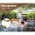 Instahut 4Mx3M Retractable Folding Arm Awning, Beige, UV-Resistant, Manual Sunshade with Hand Crank, Aluminium Frame