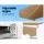 Instahut 4Mx3M Retractable Folding Arm Awning, Beige, UV-Resistant, Manual Sunshade with Hand Crank, Aluminium Frame