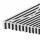 Instahut Retractable Folding Arm Awning 4x3M, Grey/White - UV-Resistant Polyester, Aluminium Frame, Manual Sunshade