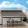 Instahut 4.5Mx2.5M Retractable Folding Arm Awning, UV-Resistant Grey Sunshade with Manual Hand Crank & Wall Brackets