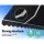 Instahut 5x3m Retractable Folding Arm Awning, Grey - UV-Resistant Polyester Sunshade with Aluminium Frame & Hand Crank