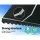 Instahut 3Mx2.5M Grey Retractable Motorised Folding Arm Awning, UV-Resistant Aluminium Frame, Remote Control Included