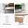 Instahut Motorised Retractable Folding Arm Awning 4x3M Beige – UV-Resistant, Aluminium Frame, Remote Control, Sunshade