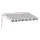 Instahut 4Mx3M Motorised Retractable Folding Arm Awning, Grey White, UV-Resistant, Aluminium Frame, Remote Control