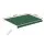 Instahut Motorised Folding Arm Awning 5m x 3m Dark Green Sunshade with Remote Control