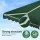 Instahut Motorised Folding Arm Awning 5m x 3m Dark Green Sunshade with Remote Control