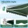 Instahut Motorised Folding Arm Awning 5m x 3m Dark Green Sunshade with Remote Control