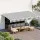 Instahut Motorised Folding Arm Awning 5m x 3m Retractable Sunshade with Remote Control Grey White