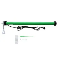 Instahut 230V Folding Arm Awning Motor with Remote, 40NM Torque, 15RPM, Durable Aluminium, Manual Backup, 1-Year Warranty