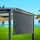 Instahut Outdoor Blinds Blackout Roll Down Awning 2.1x2.5M Grey – UV, Tear Resistant, Easy Install, 1-Year Warranty