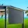 Instahut 3x2.5M Outdoor Retractable Awning - UV & Tear-Resistant Privacy Screen with Aluminium Frame & Hand Crank