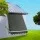Instahut Retractable Pivot Arm Awning 1.5x2.1M, Grey - UV-Resistant Polyester Canopy, Aluminium Frame, Easy Install