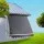 Instahut 1.8x2.1M Grey Retractable Pivot Arm Awning, UV-Resistant, Aluminium Frame, Easy Install Outdoor Blind