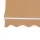 Instahut 2.1x2.1M Beige Retractable Pivot Arm Awning, UV & Tear Resistant, Polyester Shade, Aluminium Frame for Outdoors