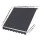 Instahut 2.4x2.1M Retractable Pivot Arm Awning - UV Resistant, Grey Polyester Fabric, Aluminium Frame, Easy Install