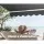 Instahut 2.4x2.1M Retractable Pivot Arm Awning - UV Resistant, Grey Polyester Fabric, Aluminium Frame, Easy Install