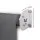 Instahut 3.1x2.1M Retractable Window Awning - UV Resistant, Polyester Fabric Shade, Aluminium Frame, Easy Install