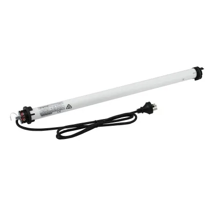 Instahut Pivot Arm Awning Replacement Motor Kit with Remote Control 155W White for Compatible Awning Sizes