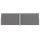 Instahut 2x6M Grey Retractable Side Awning - UV-Resistant Polyester, Steel Frame, Auto Roll-Back, Outdoor Privacy Screen