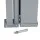 Instahut 1x3M Grey Retractable Side Awning - UV Resistant, Polyester Fabric, Steel Frame, Patio Privacy Screen