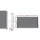 Instahut 1.4x3M Retractable Side Awning Sun Shade - UV & Tear Resistant Polyester, Steel Frame, Easy Installation, Grey
