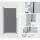 Instahut Side Awning 1.8x3M Grey Outdoor Retractable Privacy Screen UV Resistant Polyester and Steel Frame