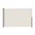Instahut 2x3M Cream Side Awning - UV & Tear-Resistant Polyester, Steel Frame, Retractable Sun Shade for Patios & Gardens
