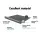 Instahut 2x3M Grey Retractable Side Awning: UV & Tear-Resistant Polyester, Steel Frame, Easy Install, 1-Year Warranty