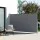 Instahut 2x3M Grey Retractable Side Awning: UV & Tear-Resistant Polyester, Steel Frame, Easy Install, 1-Year Warranty