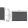 Instahut 2 x 3.5m Retractable Side Awning Privacy Screen Outdoor Sun Shade with UV-Resistant Grey Fabric