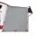 Weisshorn Caravan Privacy Screen End Wall 1.95 x 2.2M Grey, 180gsm PE, UV Sun Shade Awning, Water-Repellent, Re