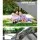 Weisshorn Caravan Privacy Screen End Wall 1.95 x 2.2M Grey, 180gsm PE, UV Sun Shade Awning, Water-Repellent, Re