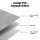 Weisshorn 14ft Caravan Awning Fabric - 18oz Vinyl, UV Protected, Water-Repellent, 395cm x 242cm, Easy Setup, Grey Fade