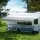 Weisshorn 18ft Caravan Awning Replacement Fabric, 5.20M x 2.42M, 18oz Vinyl, UV Protection, Water-Repellent,