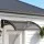 Instahut 0.6x0.6m Outdoor Window Awning, Brown, UV & Rain Resistant, Modern Design with Built-in Drainage, Easy Install